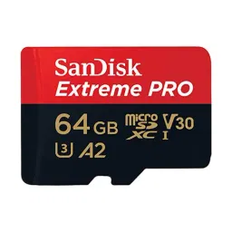 SanDisk 64GB Extreme Pro microSD UHS I Card (Red/Black)-38