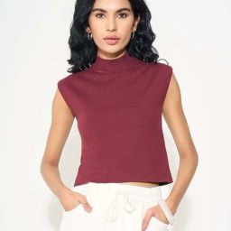 People By Pantaloons Vineyard Wine Slim Fit Sweater-picture-21
