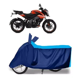 Auto Pearl Two Wheeler Cover for Bajaj Pulsar NS 160 - Cyan, Blue-image-95