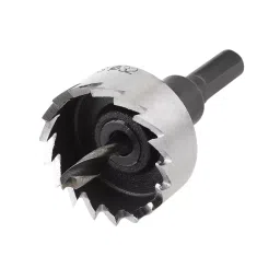 Uptodatetools Hole Saw Cutter Drill Bit Masonry Type Round Shank 32 mm Diameter Chrome Finish-42