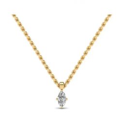 SHINE ETERNAL Lab Grown Diamond 18k (750) Yellow Gold Pendants for Women-image-60