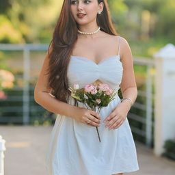 TAILORMADE CLOTHING Solid Net Fit & Flare Mini Dress-image-63