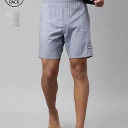 Levis Men Pack of 2 Smartskin Technology Woven Cotton Trunks with Tag Free Comfort-028-image-71