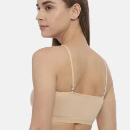 BLOSSOM Beige Full Coverage Beginners Bra image 2