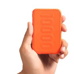 Ambrane Force 10k, 10000mAh Rugged, Slim & Compact Powerbank with USB & Type C Output (Orange)-image-29