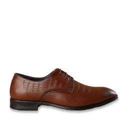 Code by Lifestyle Men's Tan Derby Shoes-image-93