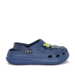 Pantaloons Junior Kids Navy Back Strap Clogs-image-42