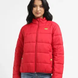 Levi's Red Graphic Print Puffer Jacket-picture-30