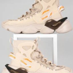 Atom Men's Gansta1 Beige Running Shoes-20
