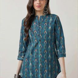 Soch Blue Printed Tunic-image-24