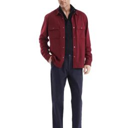 Rare Rabbit Red Regular Fit Solid Shaket image 5
