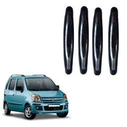 SPREADX Plastic Car Compact Black Colour Elegant Door Guard Protection Universal Type Suitable for Maruti Suzuki Wagon-r Type-2 (Set of 4 Pcs)-10