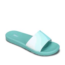 Paragon Women's Ice Green Slides image 2