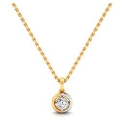SHINE ETERNAL Lab Grown Diamond 18k (750) Yellow Gold Pendants for Women-image-57
