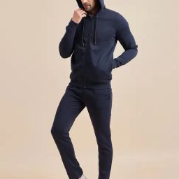 Sweet Dreams Navy Regular Fit Sweatshirt & Trackpants Set-picture-21