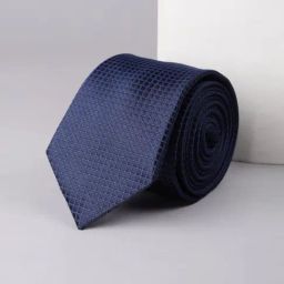 Allen Solly Navy Embroidered Tie-image-54