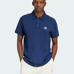 Adidas Originals Blue Cotton Regular Fit Sports Polo-picture-11