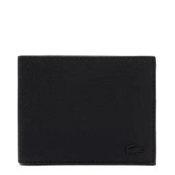 Lacoste Core Black PU Solid Bi-Fold Wallet-picture-32