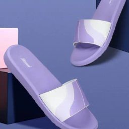Paragon Women's Purple Slides-picture-35
