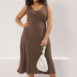Trendyol A-Line Midi Dress-picture-1