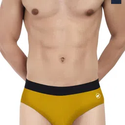 LOGGERHEAD Pack Of 2 Cotton Hipster Briefs LHMB002-Navy-Yellow-21