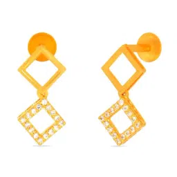 Bhima Jewels 22k (916) Yellow Gold Earrings for Women-picture-34