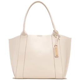 ALDO Bone Solid Large Tote Handbag with Pouch-44