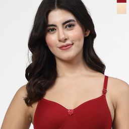 LILY Pack Of 2 Full Coverage Heavily Padded T-shirt Bra-55