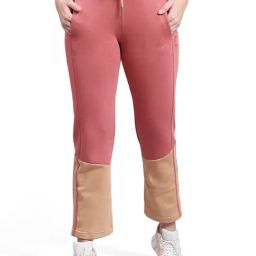 Monte Carlo Pink Regular Fit Mid Rise Trackpants-image-41