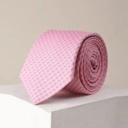 Allen Solly Pink Embroidered Tie-image-94