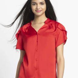 SHAYE Red Casual Shirt-image-42
