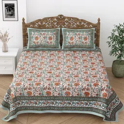 Doristyle Unisex Orange Bedsheets-picture-40
