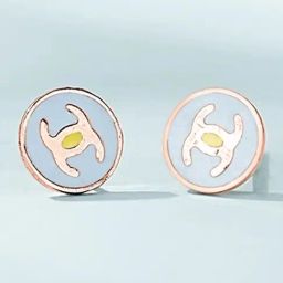 P.N.Gadgil Jewellers Symbolic Shine 18kt Rose Gold Stud Gold Earring For Kids-image-30