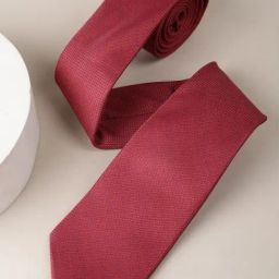 Allen Solly Red Embroidered Tie-image-58