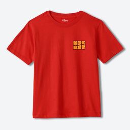 YK Disney Boys Mickey Mouse Graphic Printed Round Neck Cotton Oversized T-shirt-picture-28