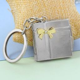 MEMOIR Unisex Stainless Steel Book Shape Photo Keychain-image-46