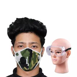 ORILEY GC-001997 Universal Unisex Plastic Goggle with Face Mask (Pack Of 5)-image-99