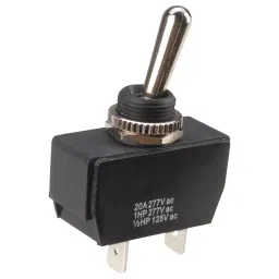 MULTICOMP PRO Toggle Switches TOGGLE SWITCH, SPDT, 12A, 250VAC, PANEL, MCR13-447D1-01-HR-14