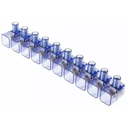 RS PRO Non-Fused Terminal Block 10-Way 16 mm² Wire Screw Termination, 8680730 image 3