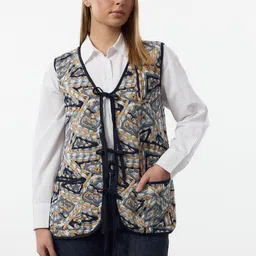 Trendyol Textured Tie up Overcoat-picture-4