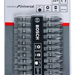 Bosch 2608522265 65 mm Double Ended Screwdriver Bit (Set of 10 Pcs)-42