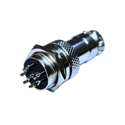 SETMI INDIA GX16 Aviation Plug & Socket Connector 16 mm 7-Pin Circular AC/DC 125-250 V-picture-1
