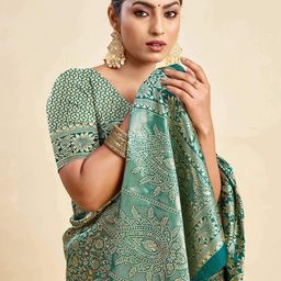 KALINI Woven Design Zari Banarasi Saree-picture-55