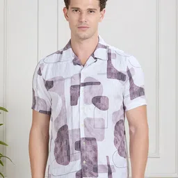 VALEN CLUB Men Premium Printed Casual Shirt-image-97