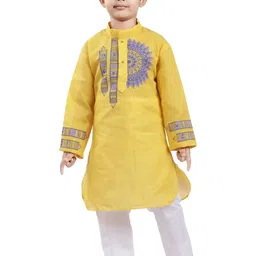 Smuktar Garments Boys Printed Kurta With Pyjamas-picture-16