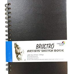 Brustro Artists Wiro Bound Sketch Book A5 Size - 120 Pages-6