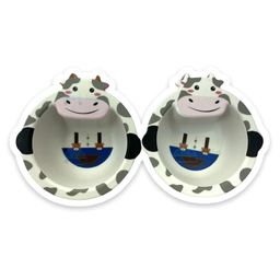 FunBlast Bamboo Fibre Feeding Bowl Animal Print - (Pack of 2 Pcs) (Multicolor)-picture-14