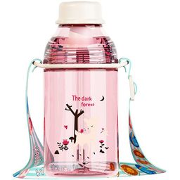 FunBlast Tritan BPA Free Cute Little Bear Print Water Bottle  - 400 ML-picture-1