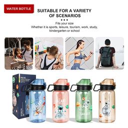 SCHOOLISH Galaxy Water Bottle 730 ml with Scale Transparent Water Bottle Leak-Proof Plastic  BPA Free Portable Sports Bottle with Filter Suitable for School Fitness Camping Travel - PACK OF 1 - COLOR MAY VARY-picture-21