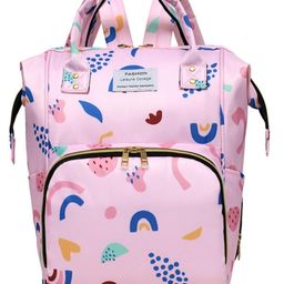 FunBlast Large Capacity Mother Bag for Travel  Pink-image-10